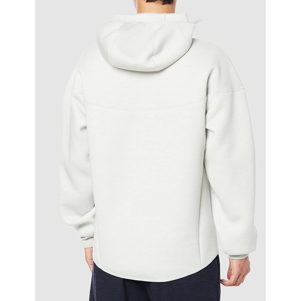 [Champion] Hoodie Long Sleeve Water Repellent Stretch Lightweight Wrap Air Script Logo Hooded Sweatshirt BLACK EDITION C3-W130 Men's