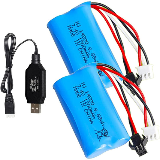 7.4V SM charging ケーブル DC4.2V charger USB charger