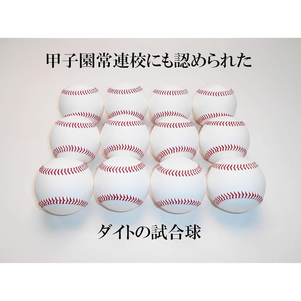 Daito Baseball High School Game Balls Unmarked 1 Dozen
