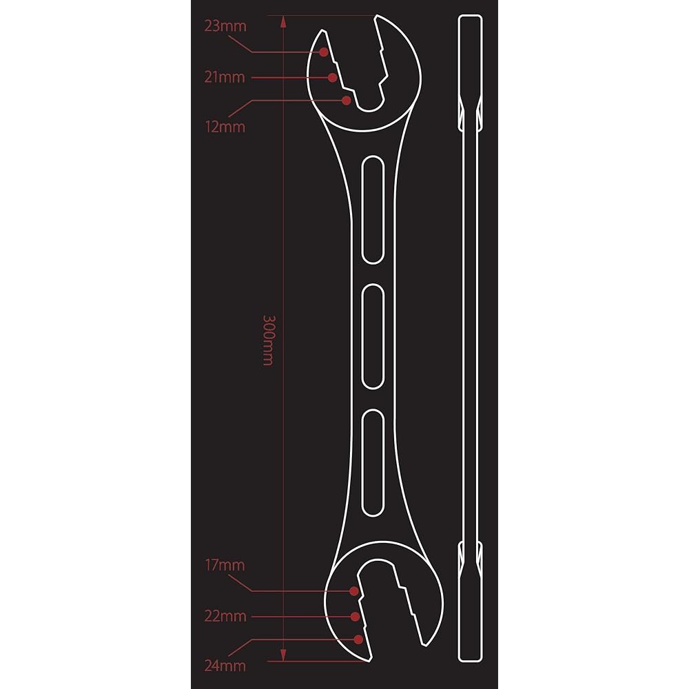 BBK package air conditioner fix wrench FW-1234P