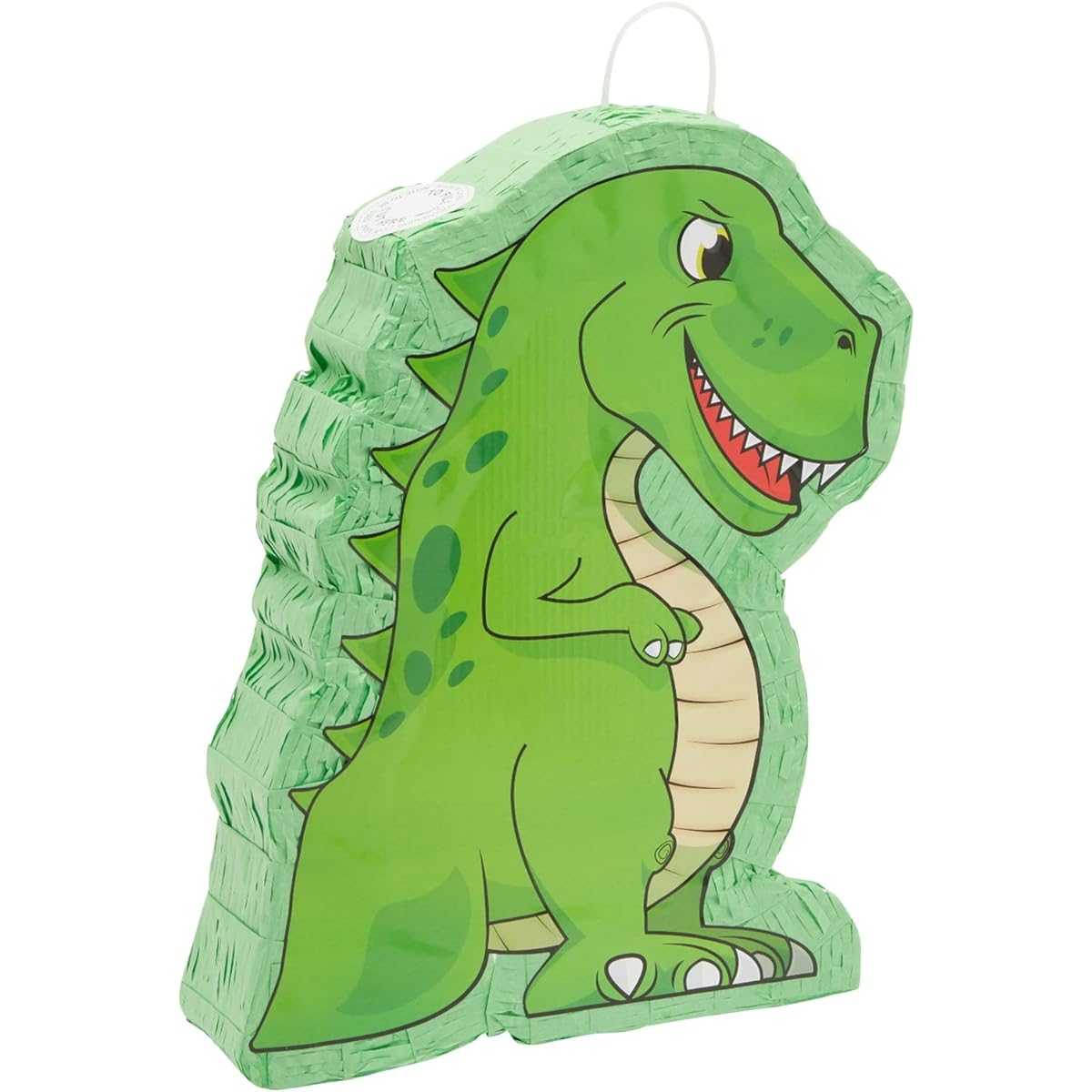 T-Rex Pinata - Kids Birthday Party Supplies for Dinosaur Themed Party, Green, 12 x 39cm x 7.6cm