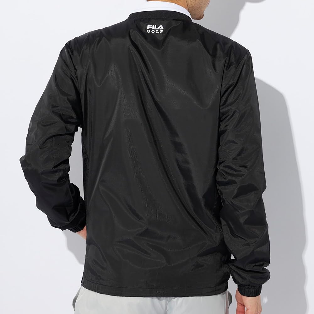 Fila Golf 782233 Men's Outerwear Water Repellent Heat Storage V-Neck Pullover