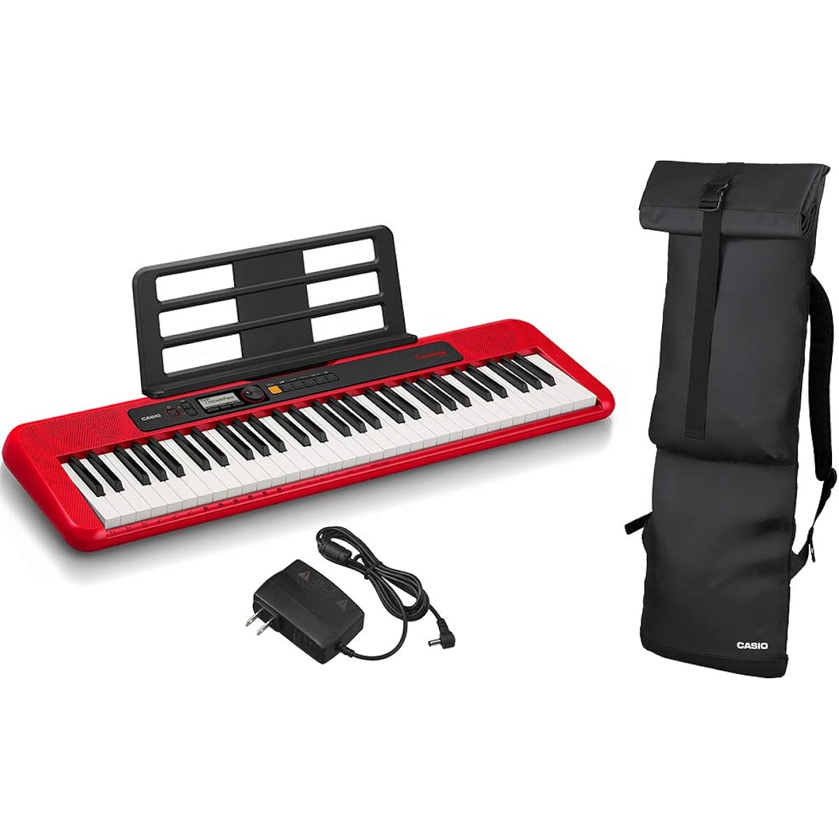 CASIO CT-S200 RD Case Set 61 Keys Casiotone Keyboard Digital Piano