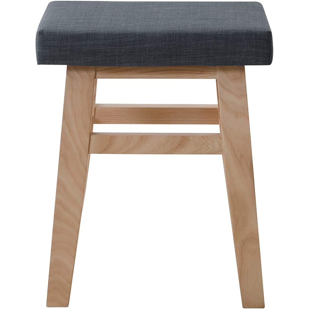 AZUMAYA Bambi Stool Gray CL-785CGY