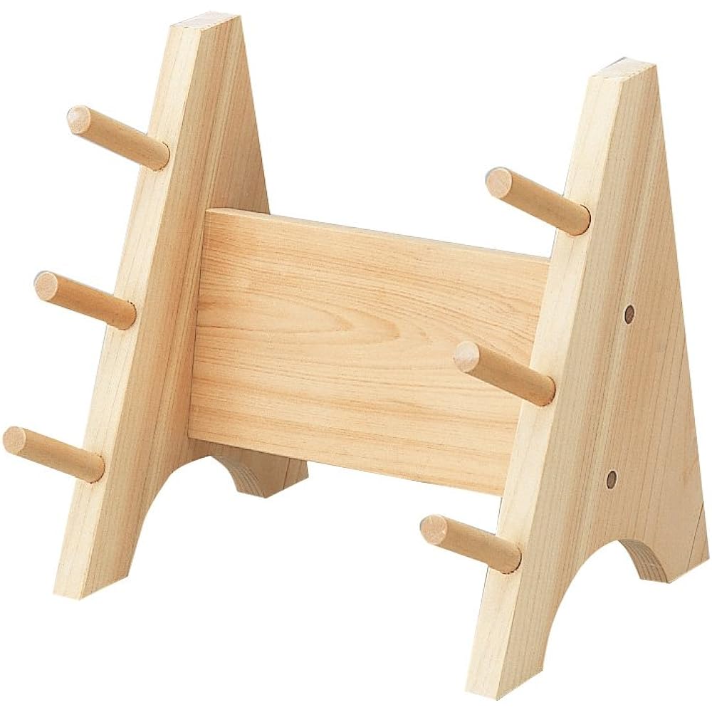 Yamaco Wooden Knife Rack 6 Tiers (10301)