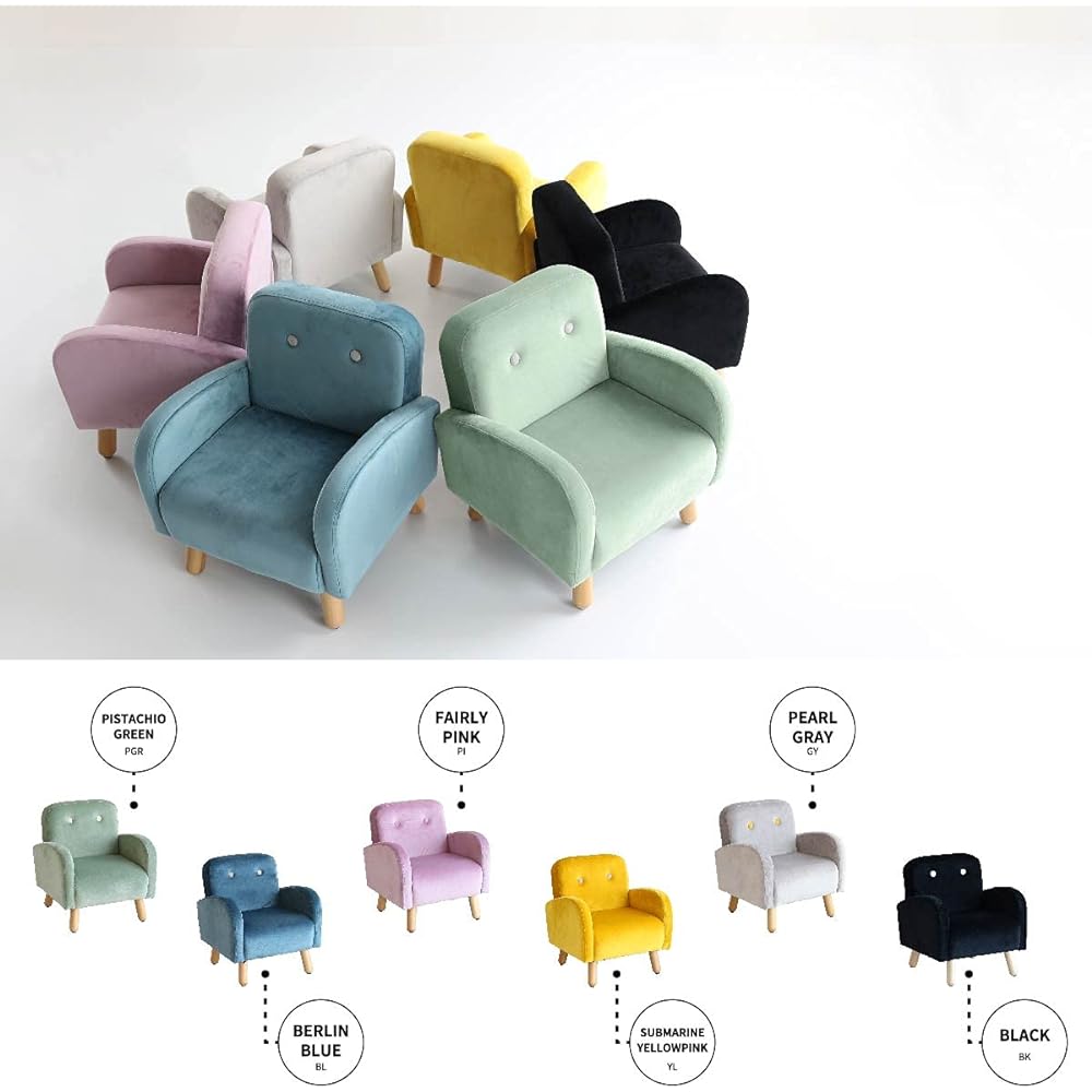 Market Children's Sofa Kids Personal Sofa [HLI-5005GY/] (Gray)
