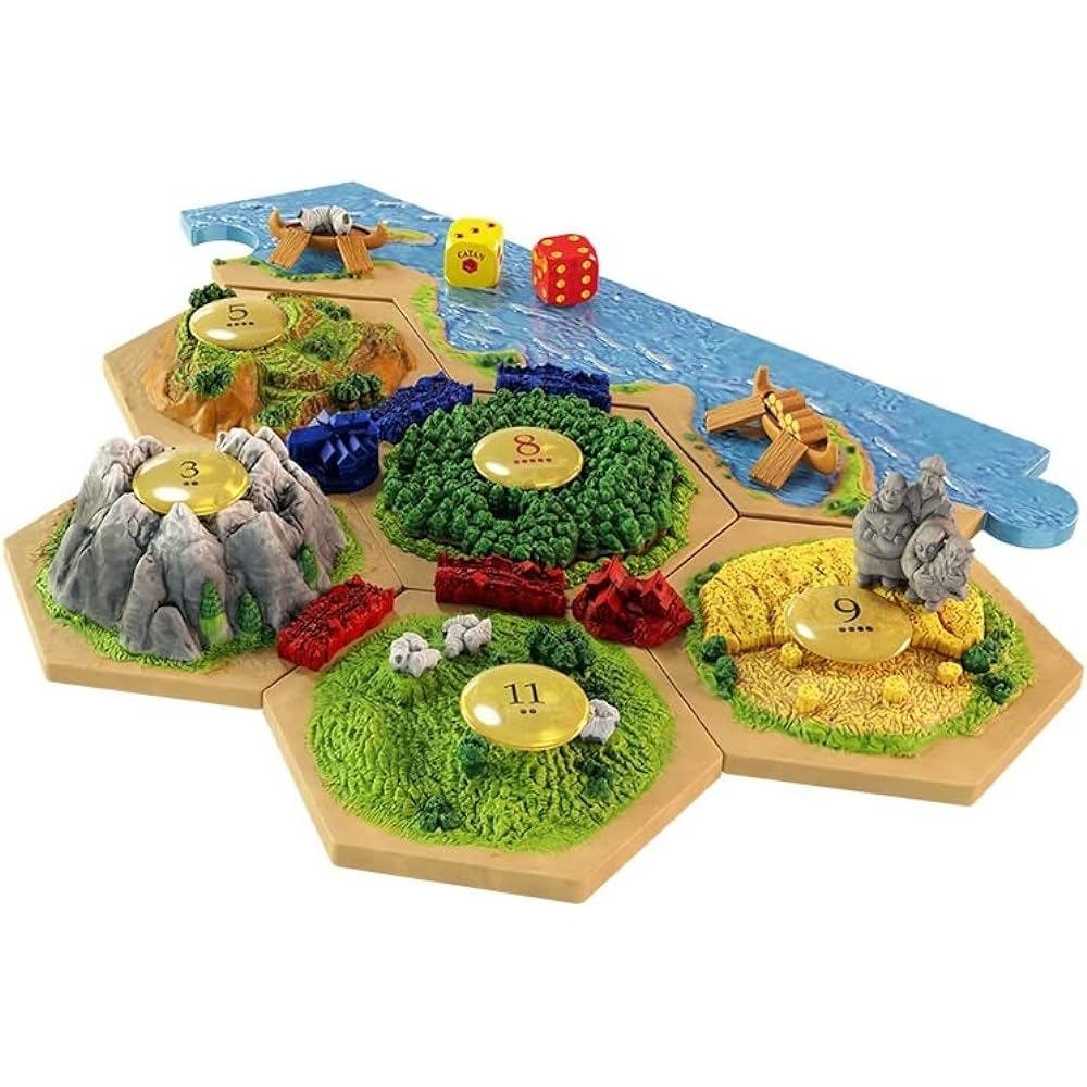 Catan 3D version English version with Japanese manual