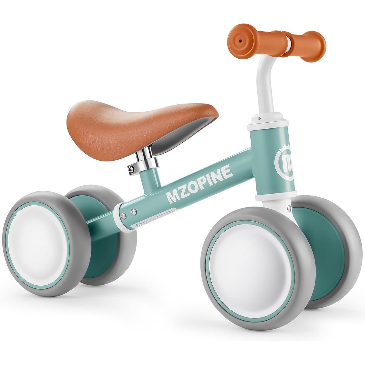 mzopine Baby Balance Bike Toy for 1 Year Old Boys Girls 12-24 Months Kids Toys Toddler Bike Kids Balance Bike First Birthday Gift Kids Walker Baby Walker 4 Wheel Bicycle (Purple)