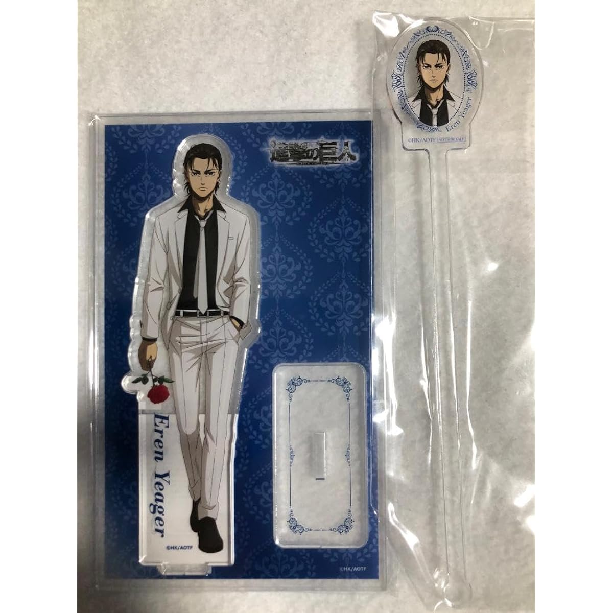× Karaoke no Tetsujin Ellen: Acrylic stand and stirrer