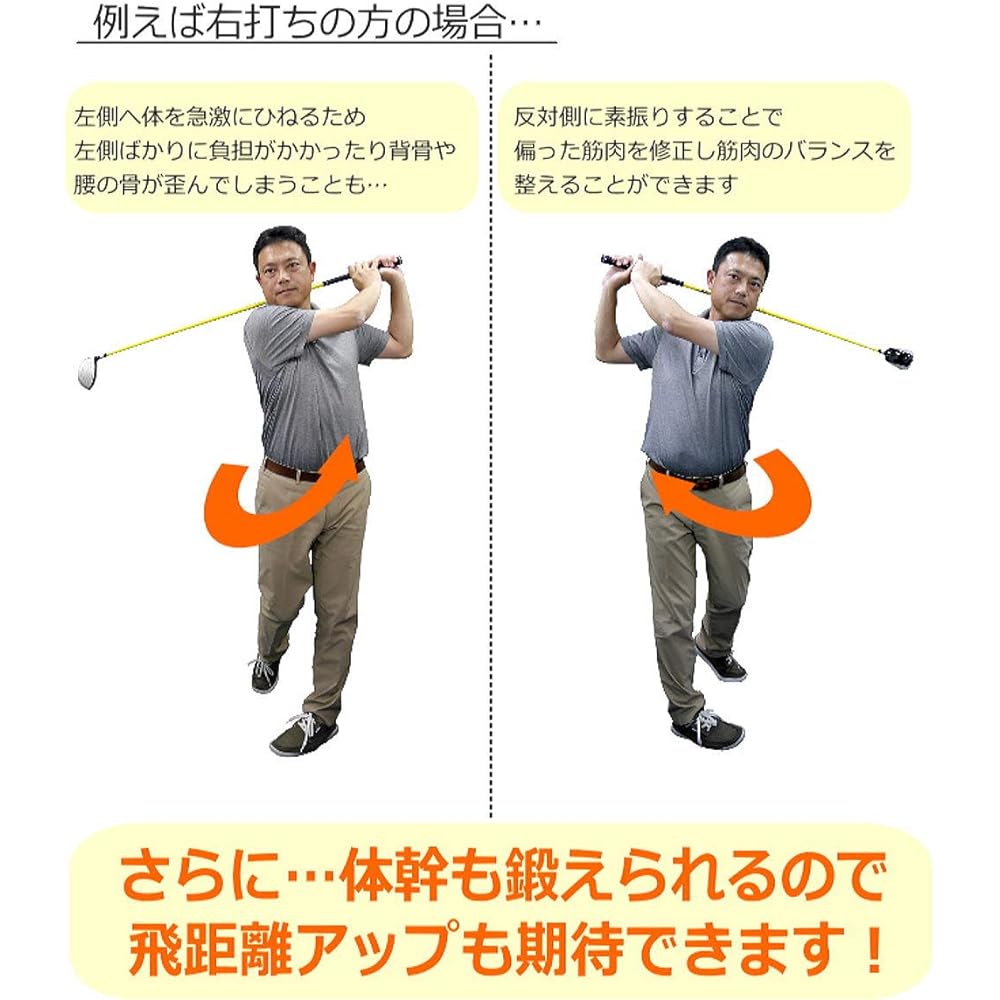 TRIAL Swing Training Machine - Ryoumen (Double-sided Driver for Training) Carbon TG-RMD Weight: Approx. 370g Flex: R