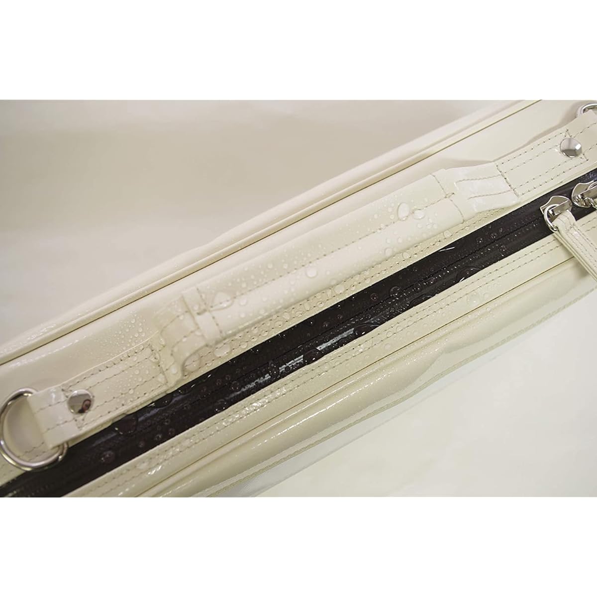 NAHOK Oboe Case Guard "The Mission/wf" Ivory [German waterproof fabric x special temperature adjustment function & shock absorbing material + waterproof zipper] Fabric from Germany, Made in Japan.