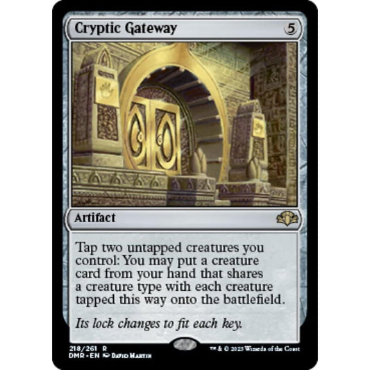 Magic: The Gathering - Encryption Gateway (218) - Dominaria Remastered Edition