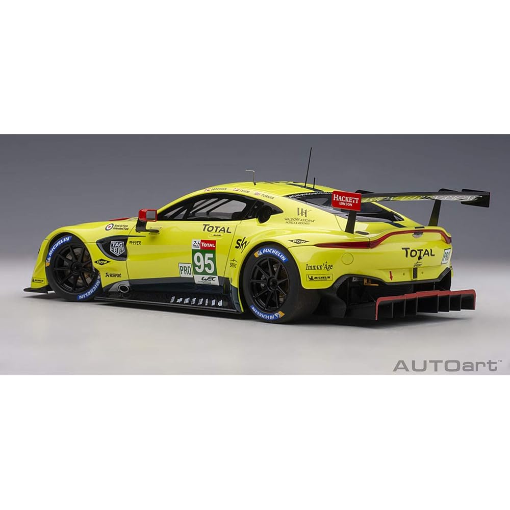 AUTOart 1/18 Aston Martin Vantage GTE 2018 #95 Le Mans 24 Hours LMGTE Pro Class Complete Product 81808