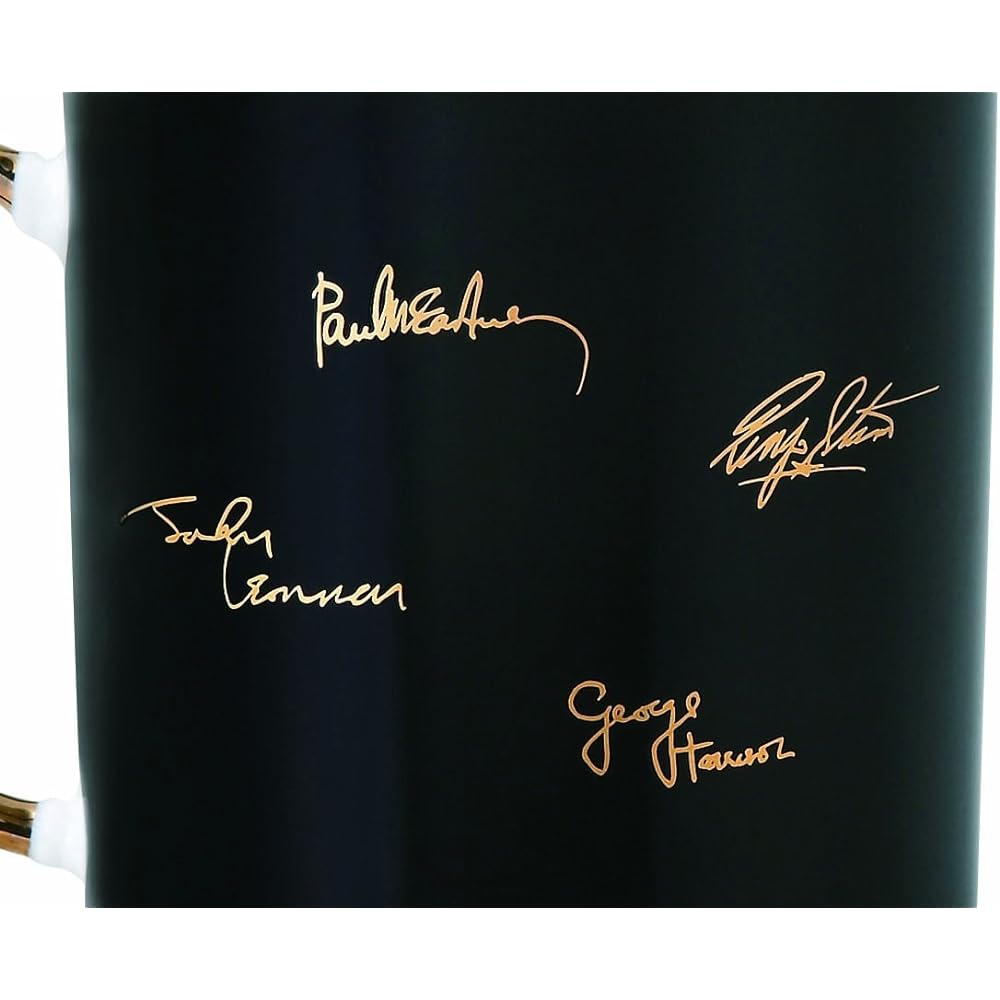 Beatles Premium Ceramic Mug (350ml) Premium Apple Black BT30-2-11
