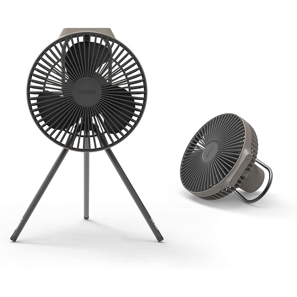 Prism Rechargeable Mobile Wireless Circulator CLAYMORE Fan V600+ (Plus) CLFN-V610WG [Genuine Japanese Product]