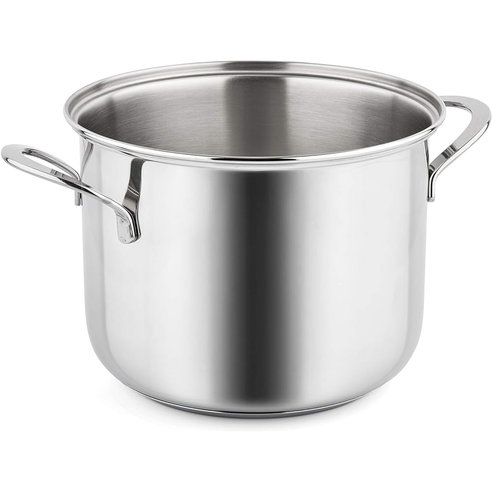 Barazzoni Stock Pot with Lid 24cm DOLCE VITA Stainless Steel