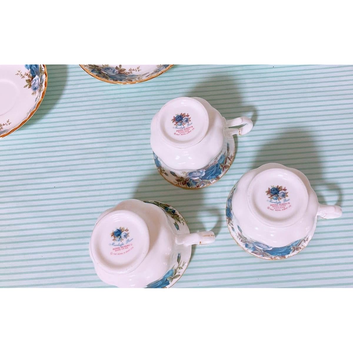 Royal Albert Moonlight Rose 3 Piece Set