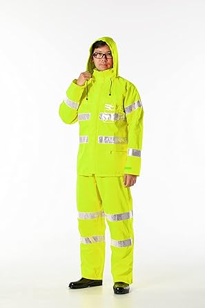 Koyanagi Disaster Prevention Rain Fluorescent Yellow L [Parallel Import]