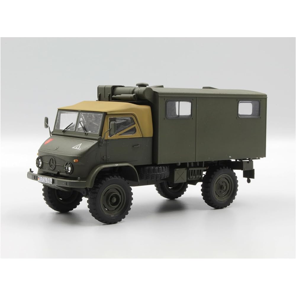 ICM 1/35 German Unimog S404 Box Body Military Truck Plastic Model 35136 Molding Color