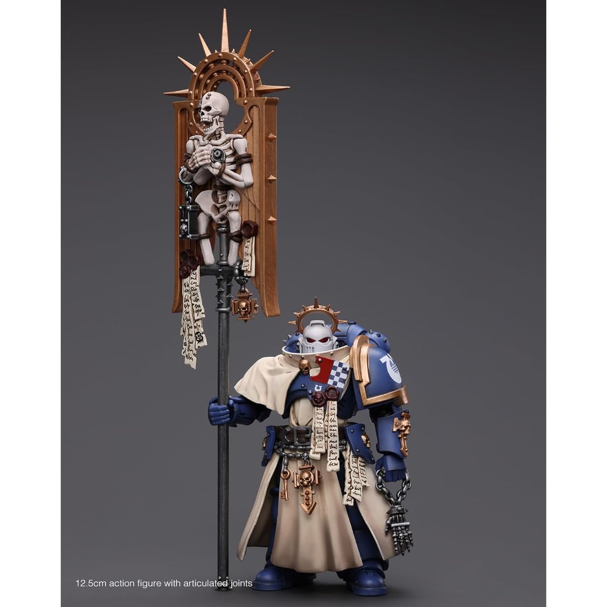 Pipigirl JoyToy 40K Genuine Licensed 1:18 Action Figure Ultramarine Blade Guard Ancient 4.25" Collectible Action Figure Kit (Blade Guard Ancient)