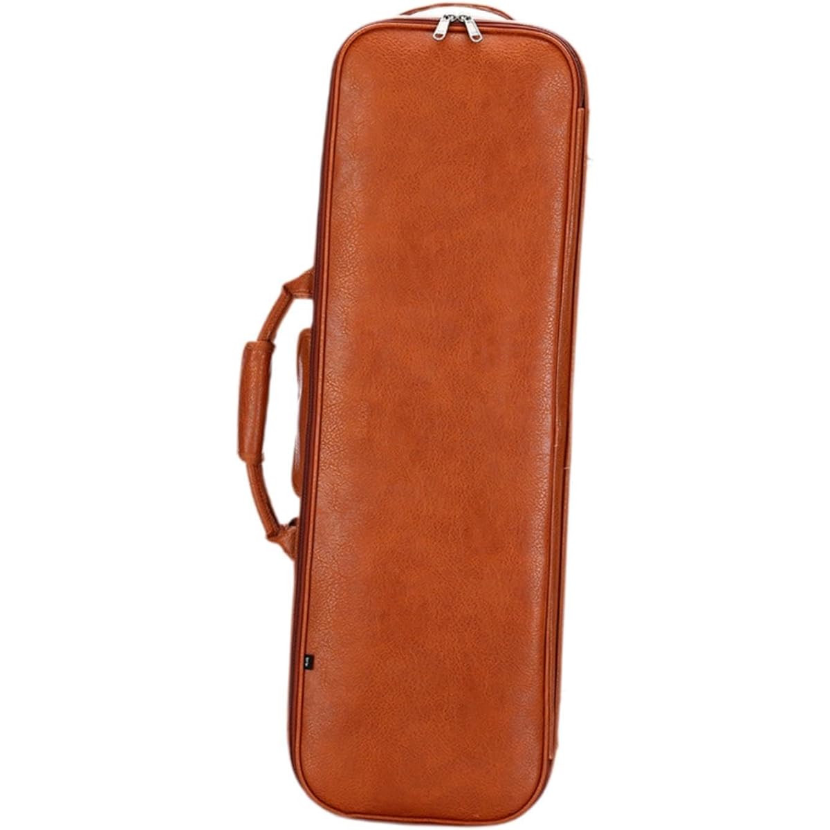 Harilla Kin Violin Storage Box Fiddle Handbag Full Size 4/4 Lightweight Instrument Case Violin Backpack for Violin Lovers, Brown