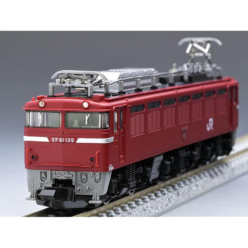 TOMYTEC TOMIX N gauge JR EF81 type JR East specification with double-headed coupler 7173 Railway model electric locomotive