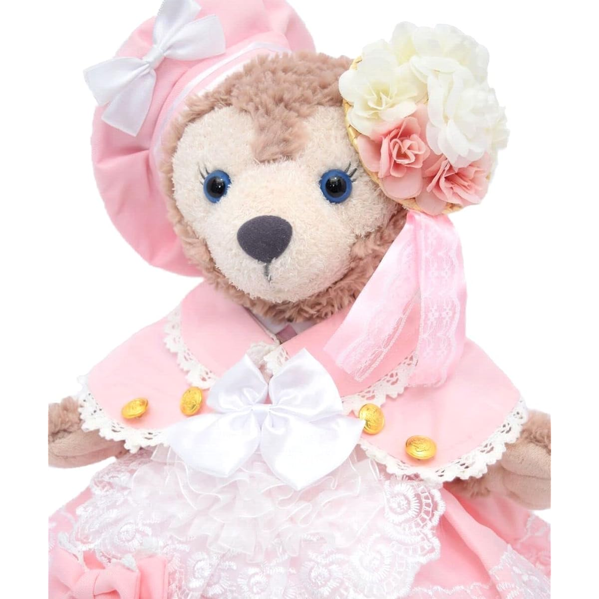 [Teddy Bear Mail Order Alice] Clothes, costume, cherry blossom dress with cape, no body, for size S