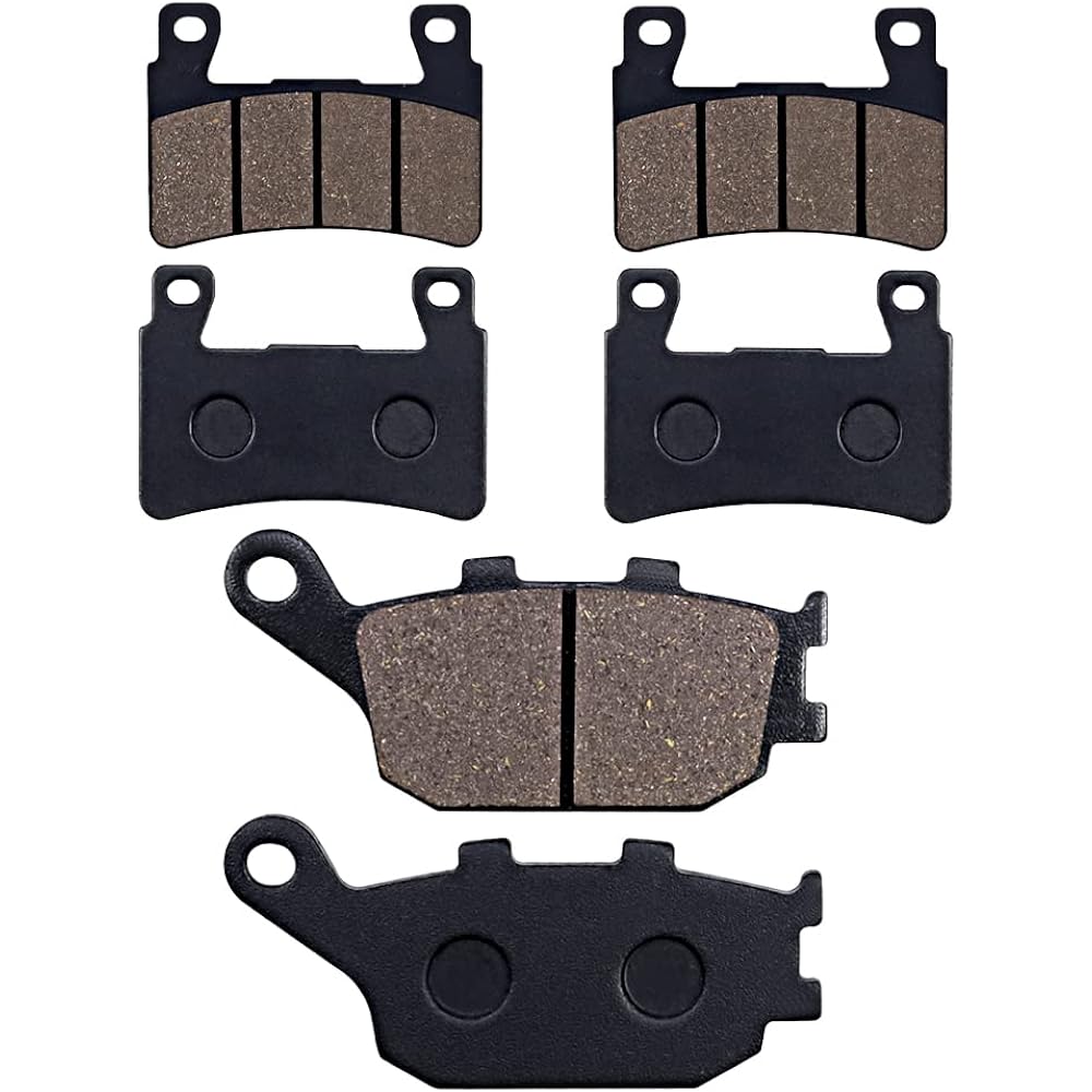 Cyleto Front and Rear Brake Pads for Honda CBR929RR CBR 929RR 2000 2001 / CBR 954RR CBR954RR CBR 954 RR 2002 2003