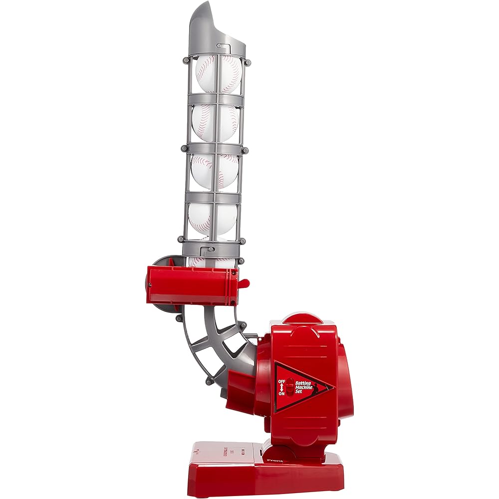 Kaiser Batting Machine Set KW-545 with Ball, Battery Operated, Baseball, Practice, Leisure, Family Sports