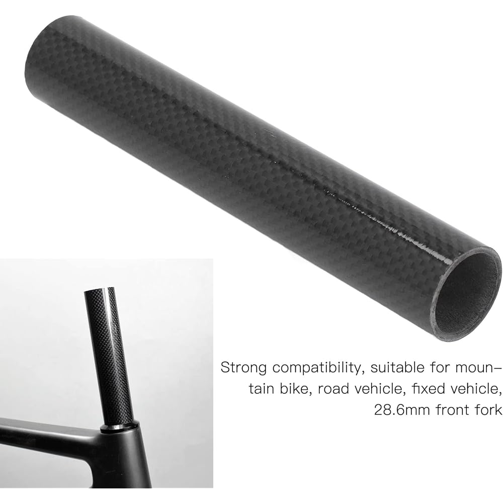 Headset spacer column spacer inner diameter 28.6mm 3K carbon for mountain bike road bike (20cm)