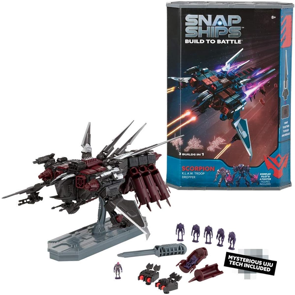 Snap Ships Scorpion K.L.A.W. Troop Dropper