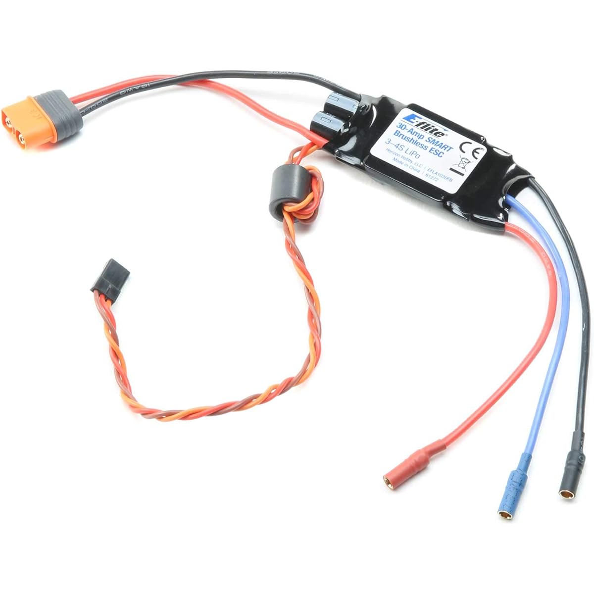 E-flite 30 Amp Telemetry Compatible ESC EFLA1030FB Speed Control Aircraft