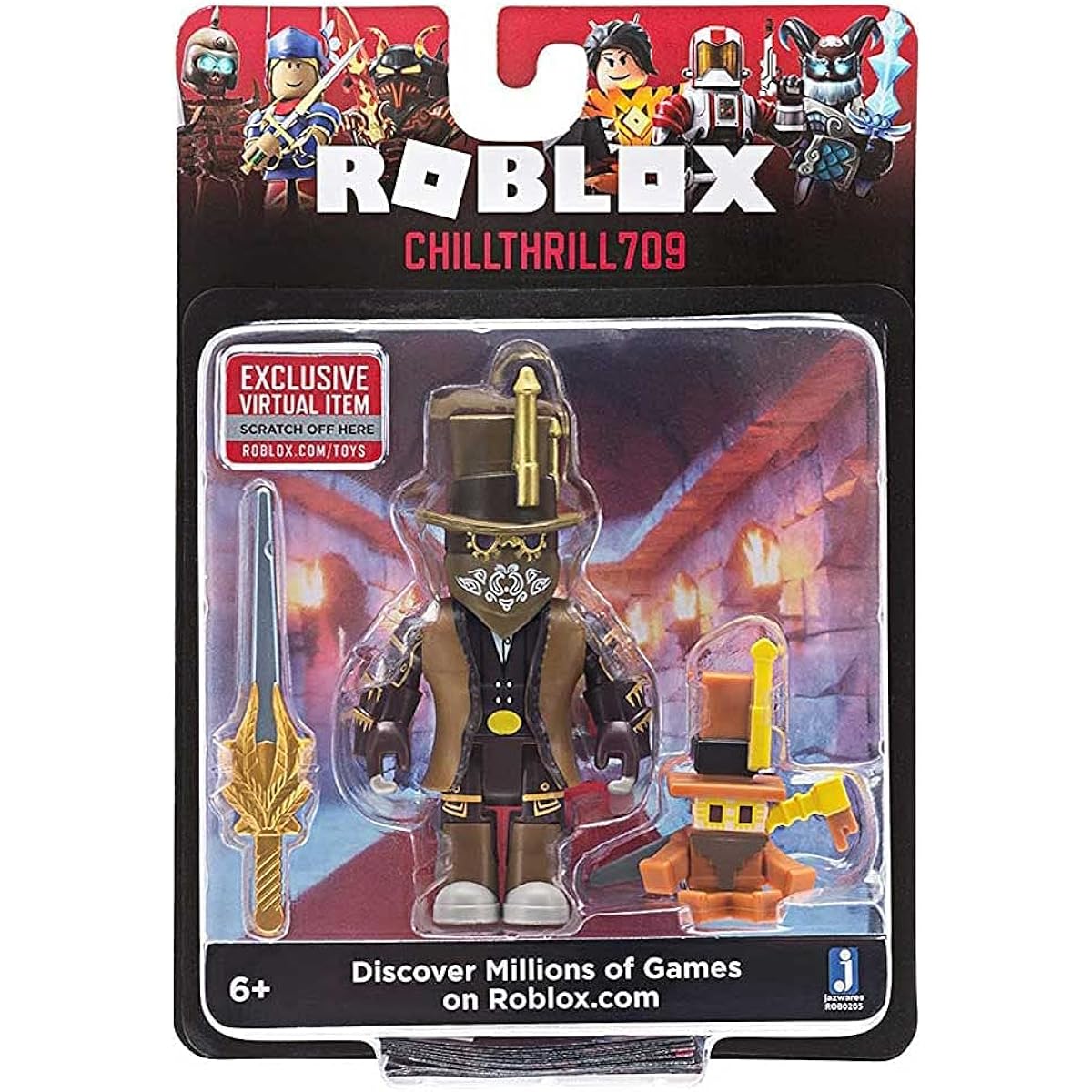 Roblox CHILLTHRILL709 Figure Pack Jazzwear ROBO205
