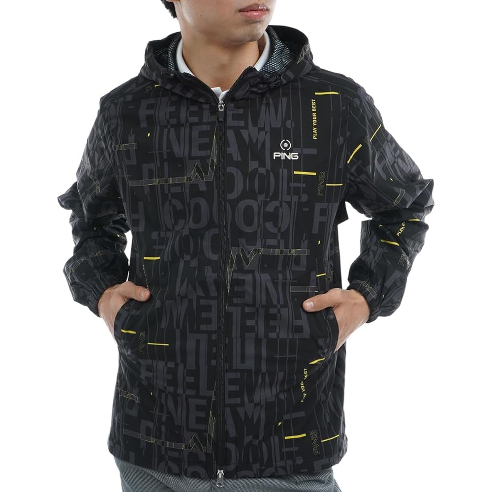 [Pin Apparel] Men's Water Repellent Parka (Water Repellent/Fully Lined Mesh) / Golf / 621-3120103