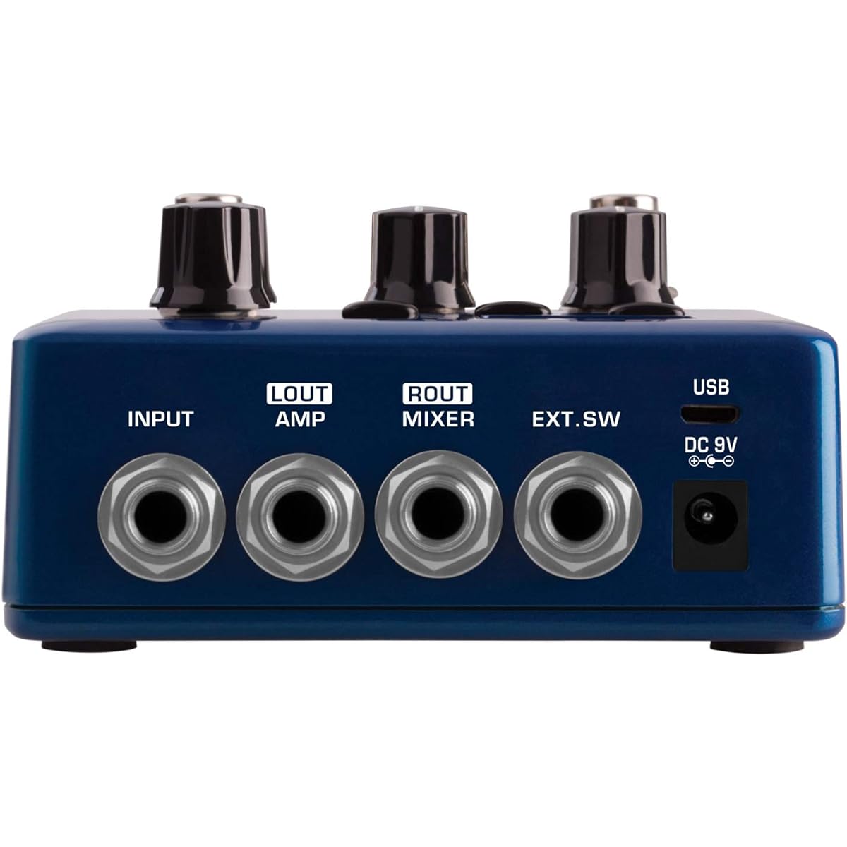 NUX NDL-5 JTC Drum & Loop PRO | Dual FX Guitar Foot Pedal Dark Blue Full Size