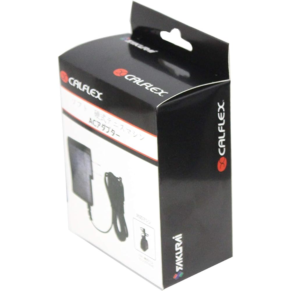 Sakurai Boeki (SAKURAI) CALFLEX (Calflex) AC present adapter for soft/hard tennis machine (CT-014)/shuttle machine (CT-015) CT-014AC