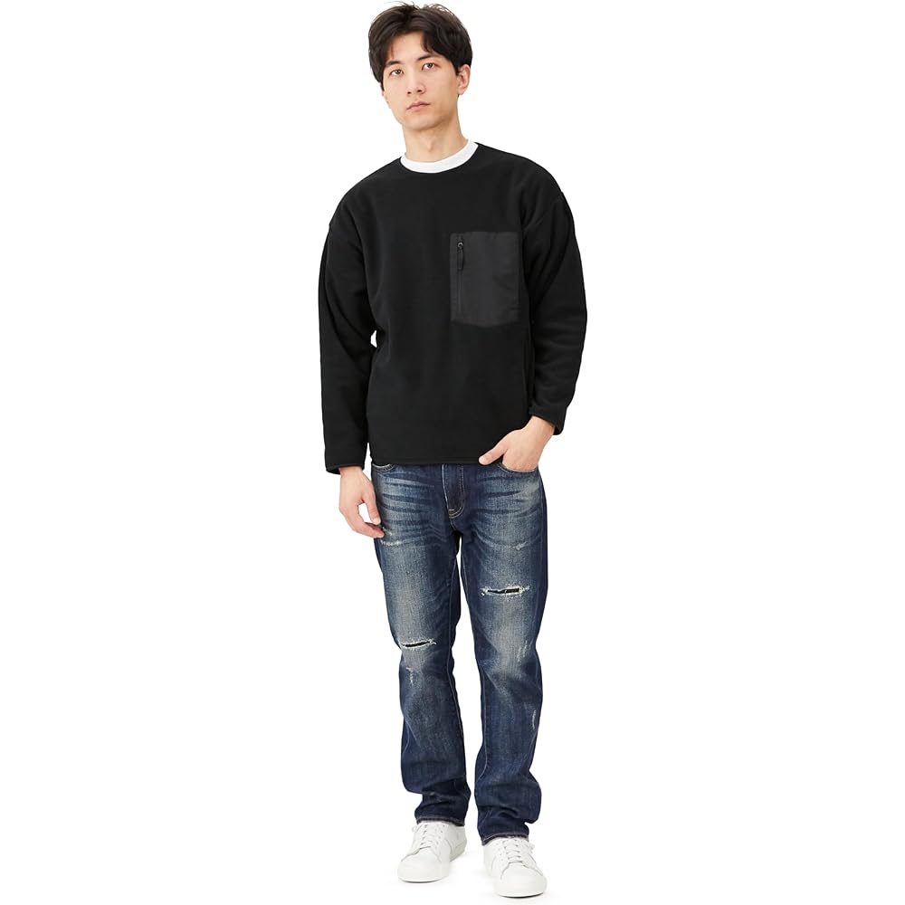[United Athlete] Hooded sweatshirt microfleece crewneck shirt