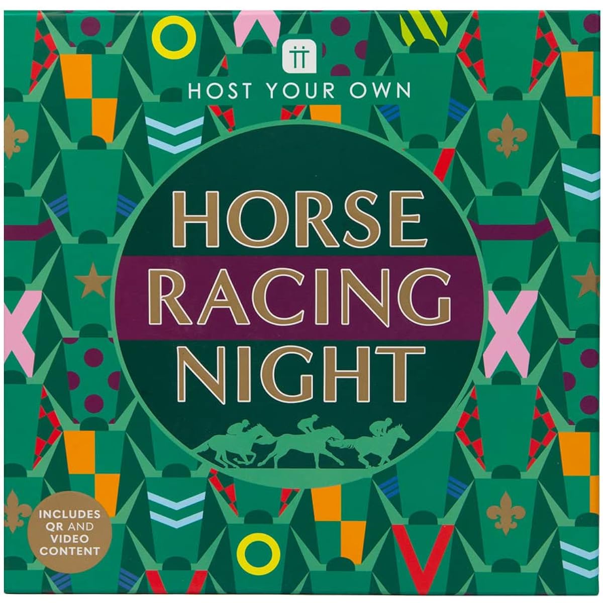 Talking Tables Horse Racing Board Game for Family