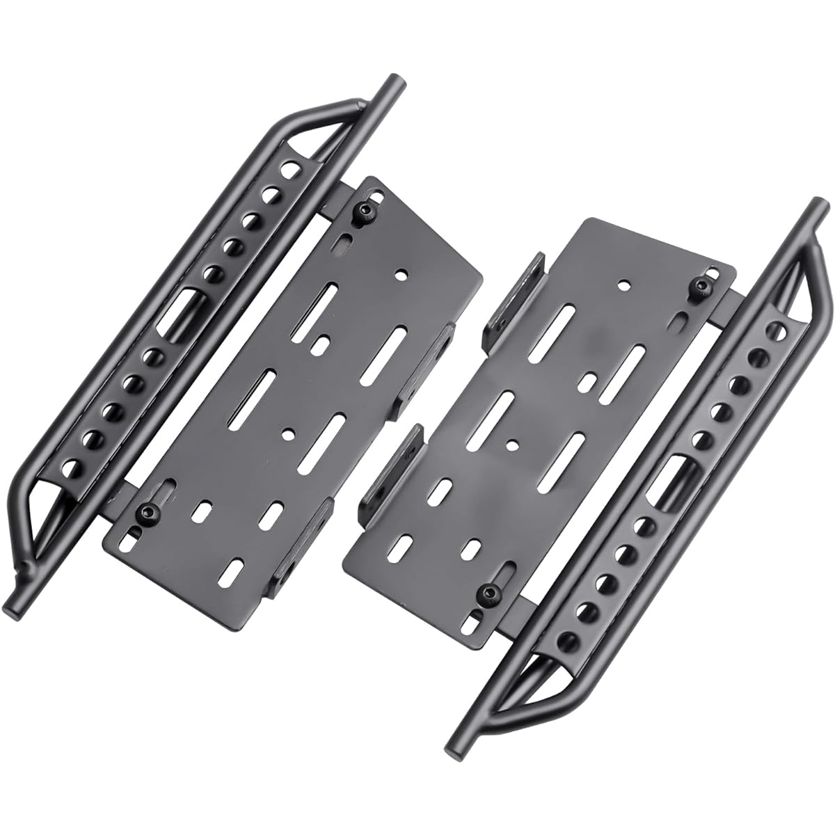 AllinRC RC Car Pedal RC Sideboard 2pcs RC Step Plate Rock Slider for 1:10 RC Crawler Axis SCX10 II 90046 Redcat Gen 7