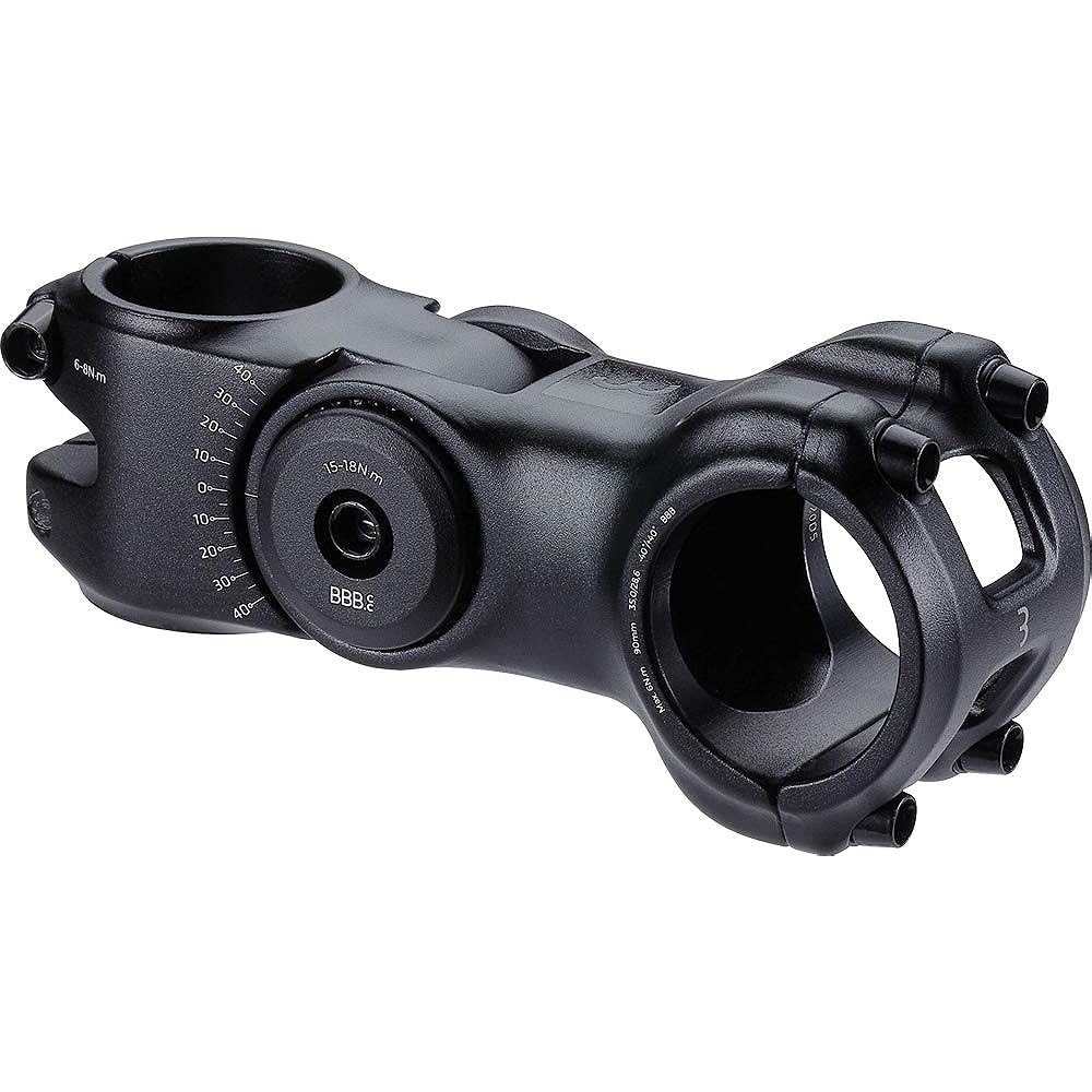 BBB Stem Hi-Six BHS-30 ±40°/35mm Black Angle adjustable ±40°