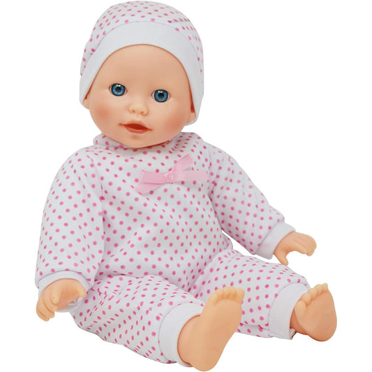 14 inch Soft Body Caucasian Baby Doll