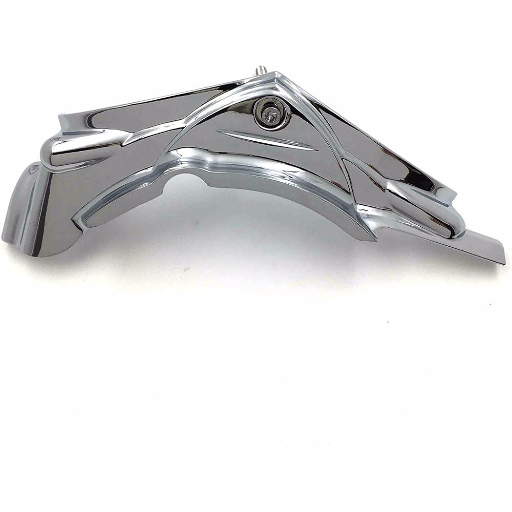 XKH-Chrome Cylinder Base Cover Compatible with 2007-2016 Electra Glide Road Glide Road King Street Glide Trike / 2006-2017 Dyna Model [B01M59CPWT]