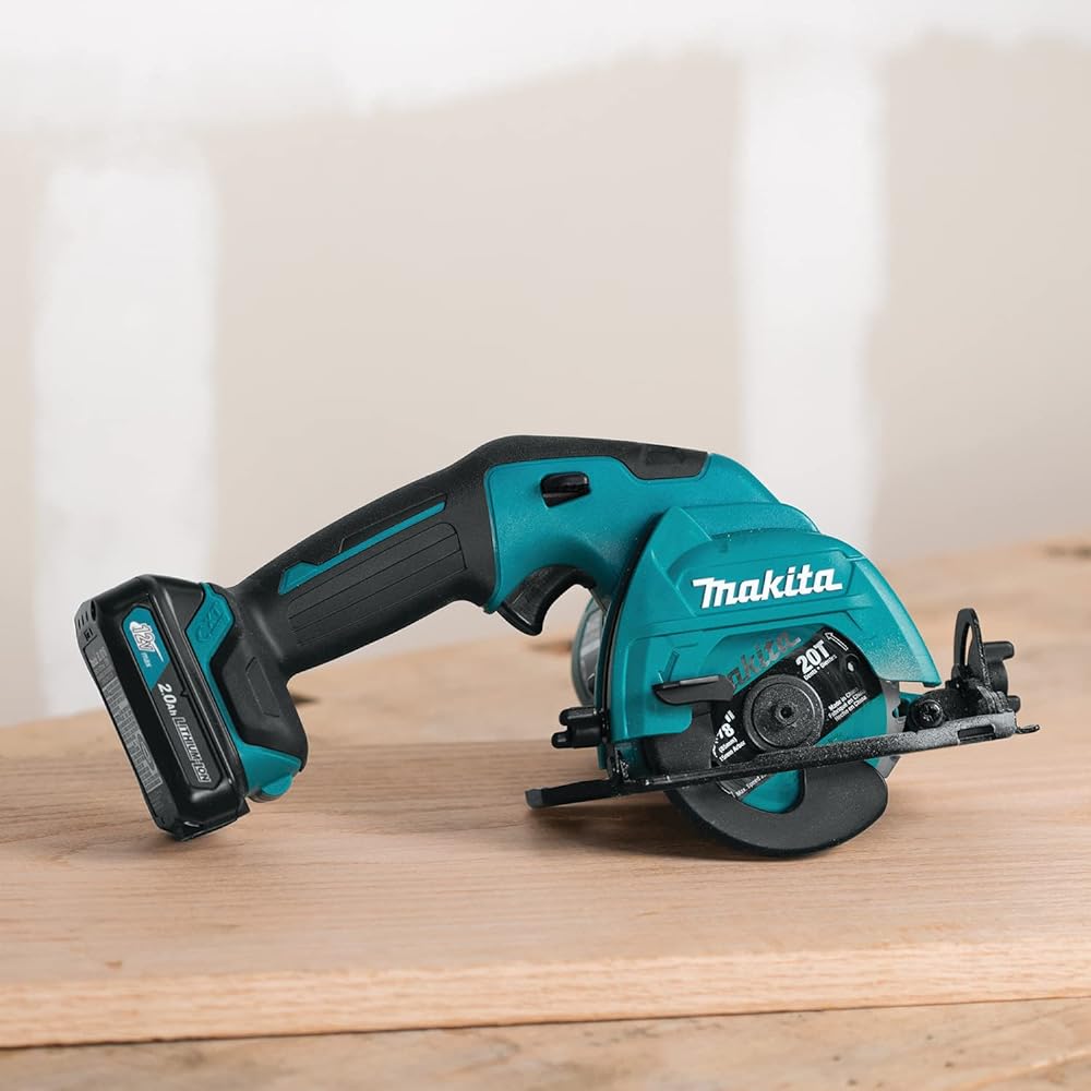 Makita Rechargeable Circular Saw 10.8V Blue Blade Diameter 85mm/Depth 25.5mm Battery Charger/Case Sold Separately HS301DZ