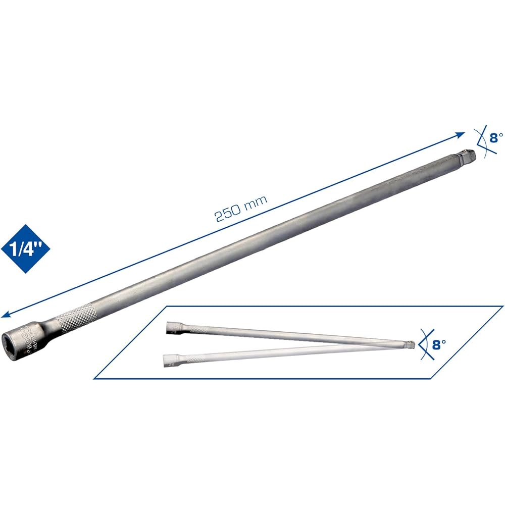 KS Tools 1/4" Wobble Extension 250mm BT020905