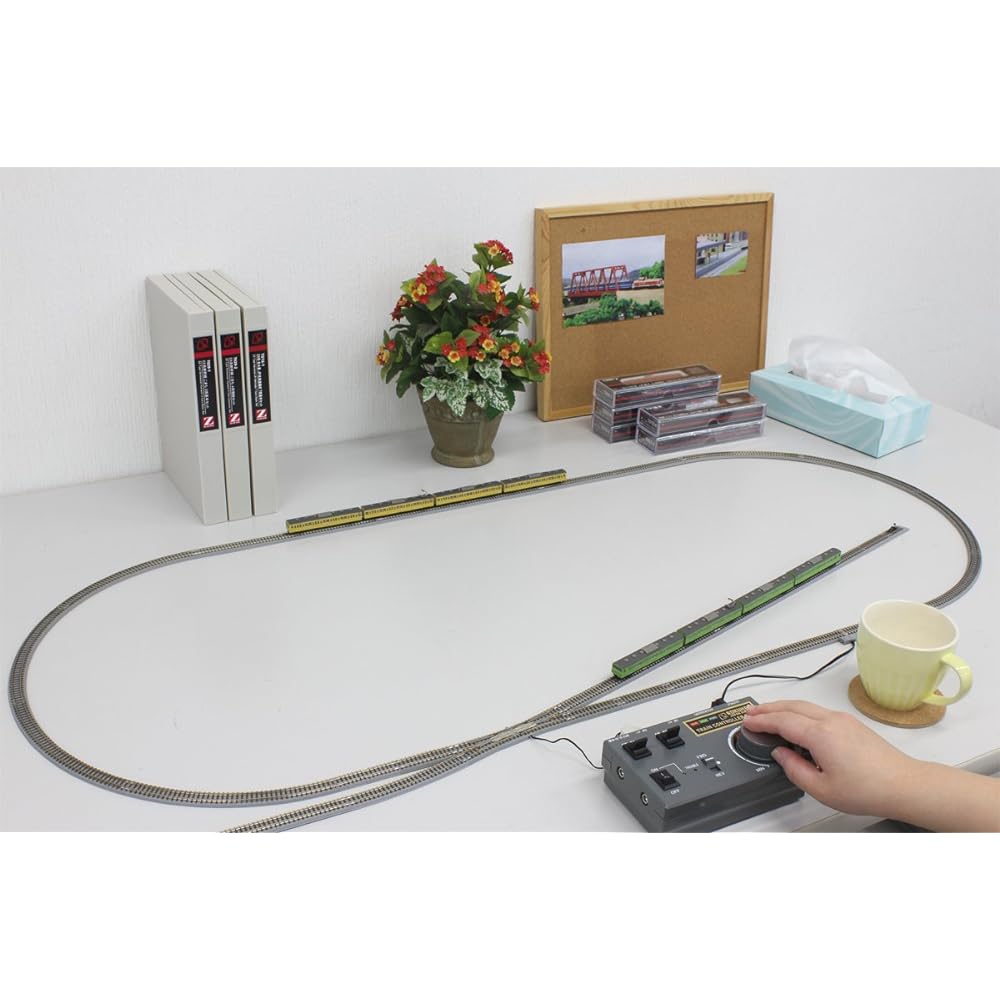 Rokuhan Z Gauge Detention Line Set Rail Set F R080 Railway Model Supplies