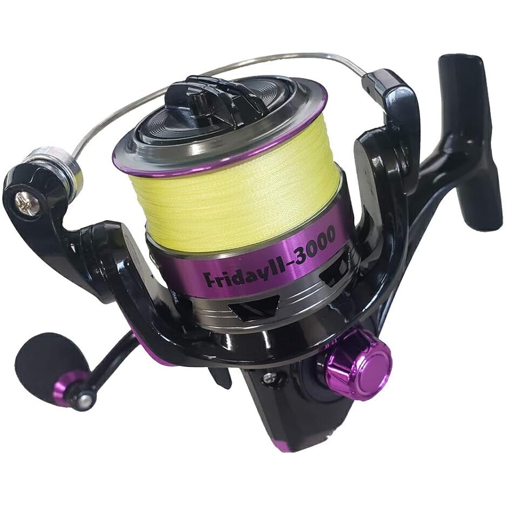 Cage fishing gear PE reel with line FridayII 3000 PE0.8 200m (ori-957645)