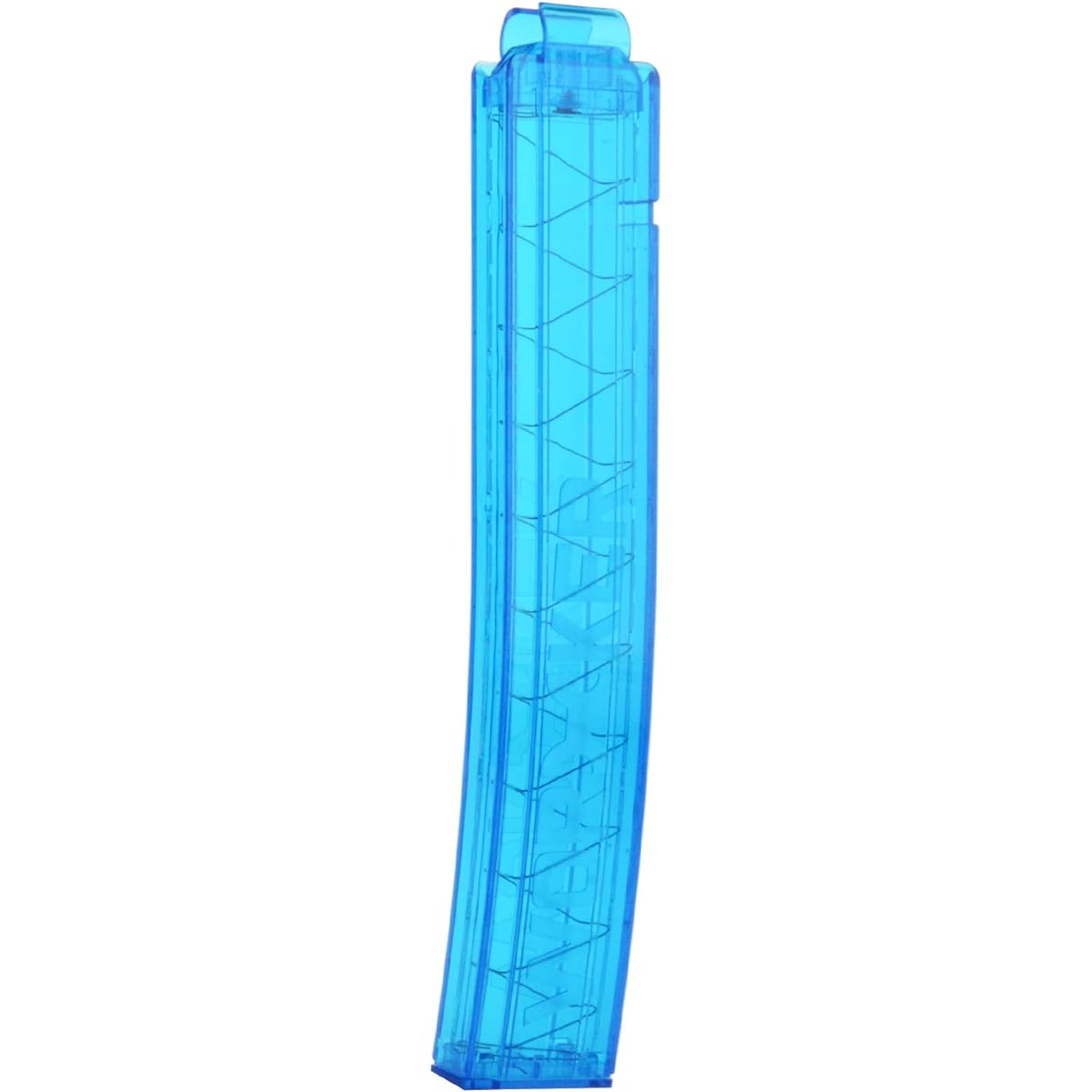 WORKER 18-Dart Curved Talon Magazine Short Dart Clip for Nerf Modulus Series Toy Nexus Pro (Blue Transparent)