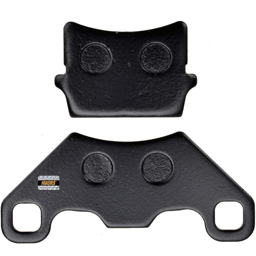 HIAORS Disc Brake Pads 50cc 70cc 90cc 110cc 125cc Taotao SunL JCL Coolster Kandi Supermach Tank Kandi Kinroad BV Powersports DongFang ATVs Go Kart Quad 4 Wheels 2 Pairs