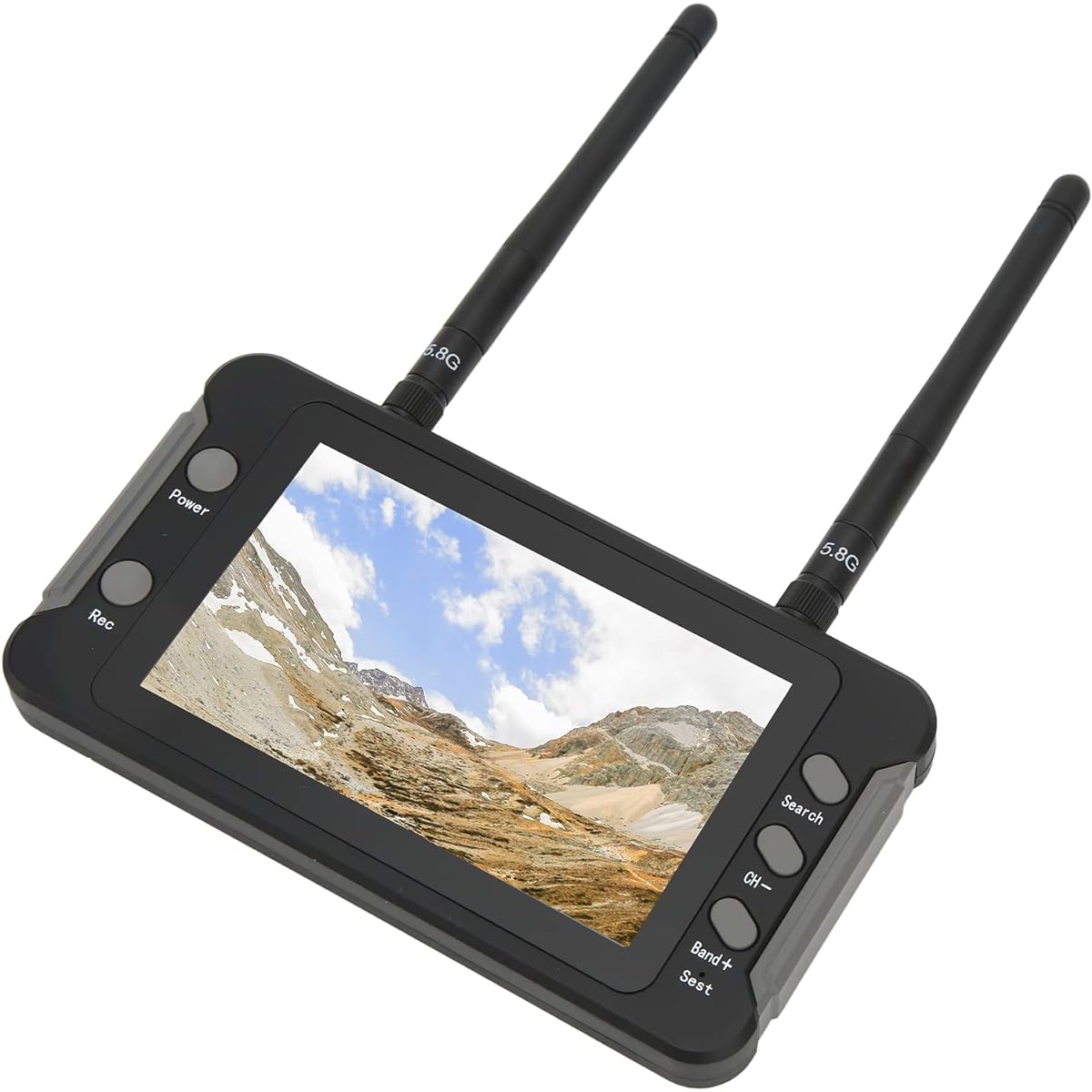 4.3 Inch 5.8Ghz 40Ch Dvr Function RC Drone Display Screen for Fpv Reiver Monitor with Auto Search for Quadcopter