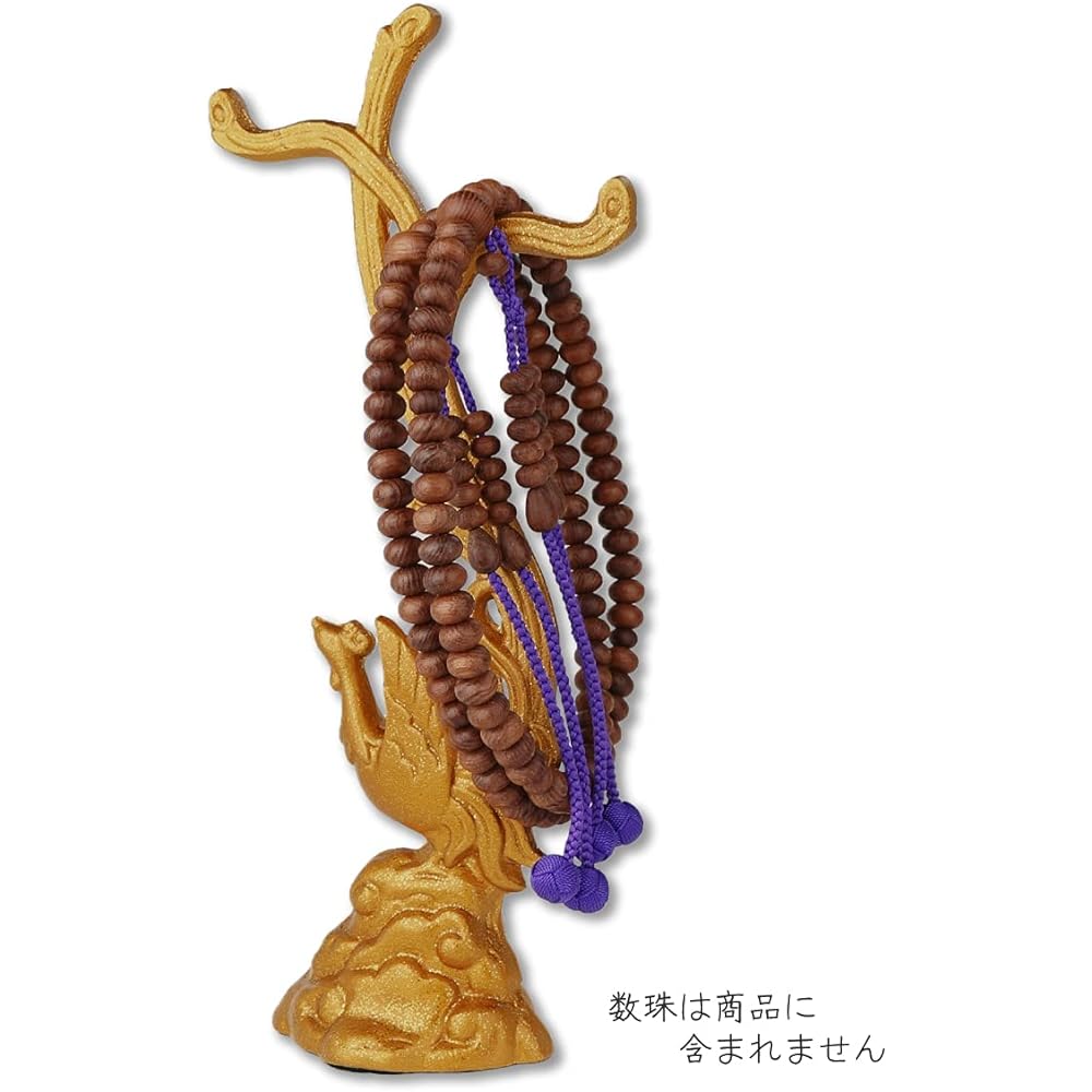 Prayer bead hanging Prayer bead hanging Flying phoenix (gold)